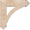 Ekena Millwork Thorton Arts & Crafts Smooth Bracket, Douglas Fir, 5 1/2"W x 26"D x 26"H BKT06X26X26THR03SDF - alternate 2